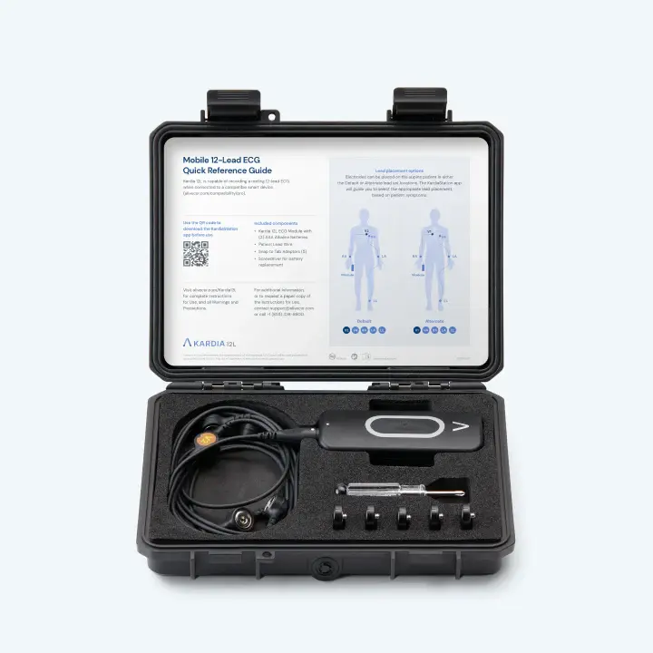 Kardia 12L – Portable AI-Powered 12-Lead ECG System for Healthcare Professionals