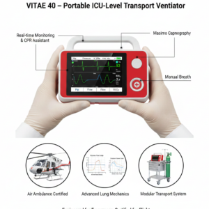 VITAE 40 – Advanced Transport & Emergency Ventilator